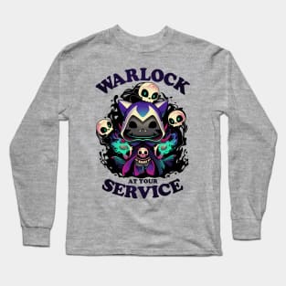 Warlock's Call - Cute RPG Gamer and Geek T-Shirt Long Sleeve T-Shirt